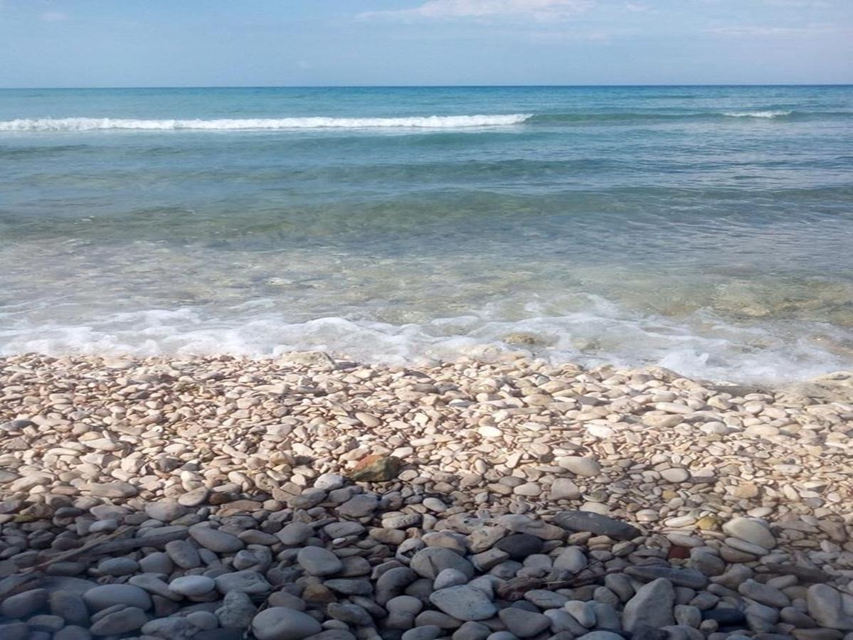 Pelagion II Sea Coral - Beachfront Holiday Home Kypseli Exterior foto
